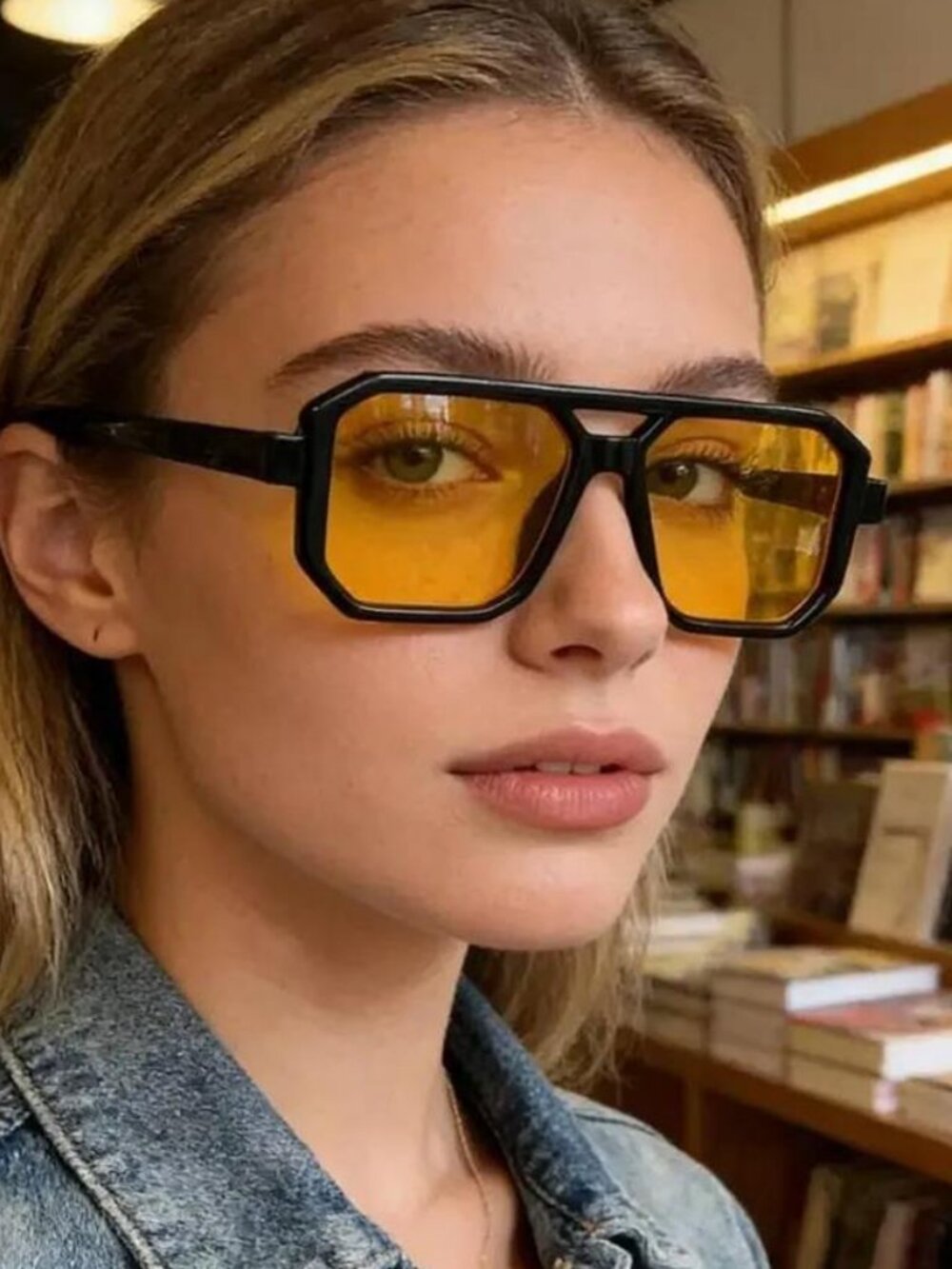 Retro Rectangle Sunglasses